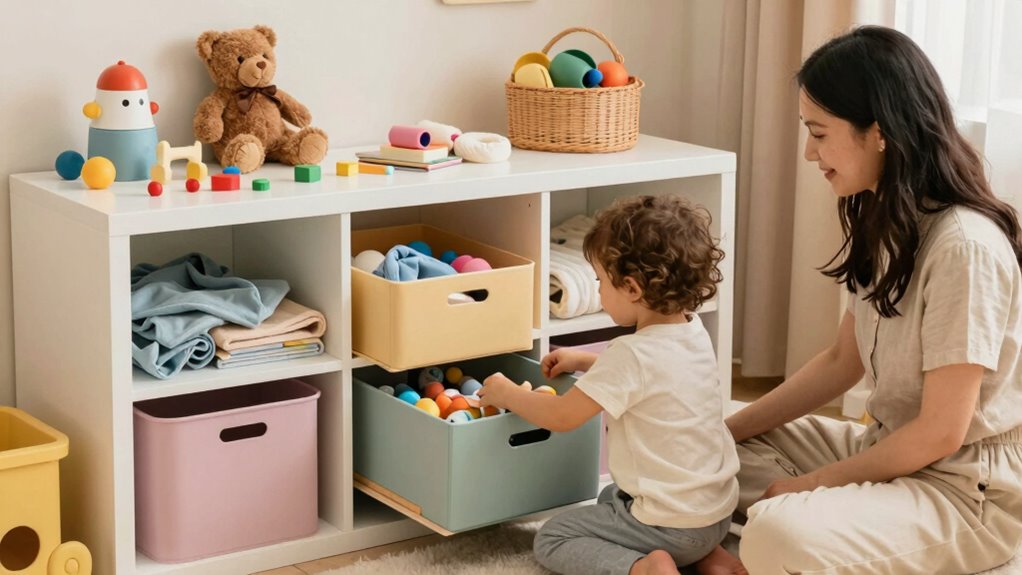 accessible labeled storage encourages independence