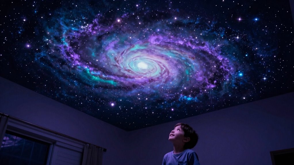 budget galaxy ceiling decoration tips