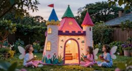 castle tent transforms play