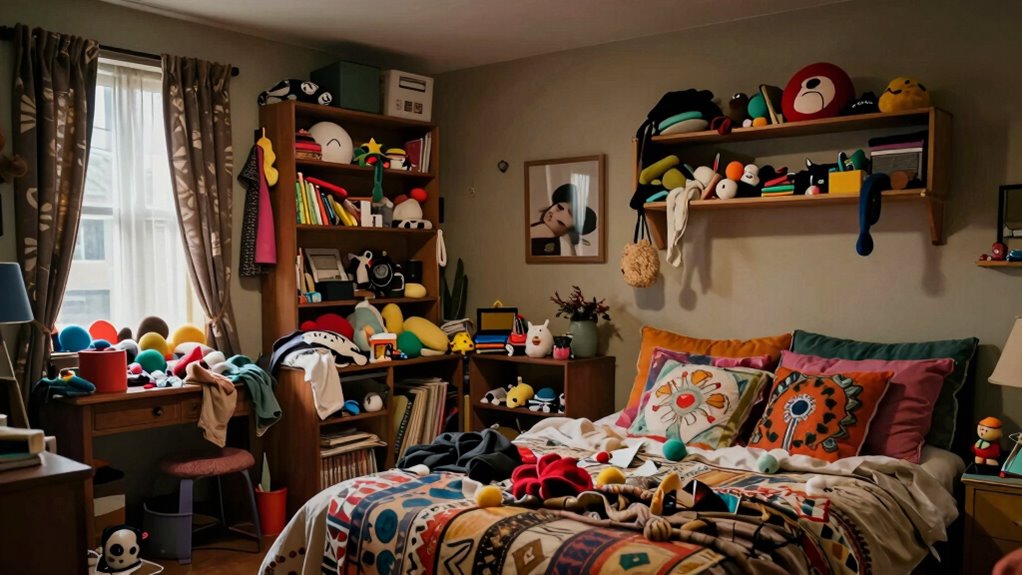clutter causes anxiety relief