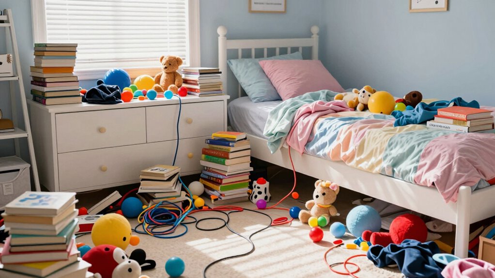 clutter impairs child s focus