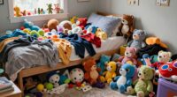 cluttered bedrooms increase anxiety