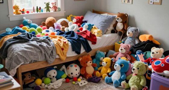 cluttered bedrooms increase anxiety