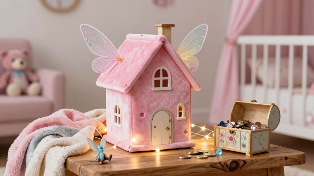 comfortable imaginative bedtime scene
