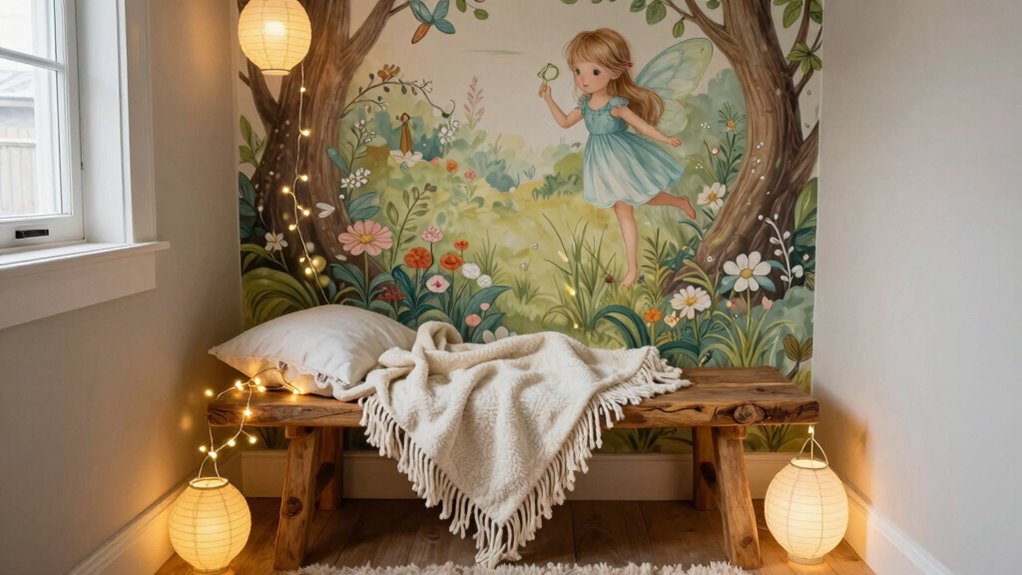 cozy inviting reading nook