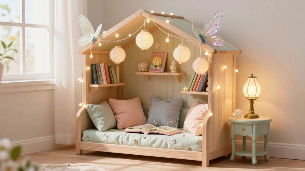 cozy magical reading space