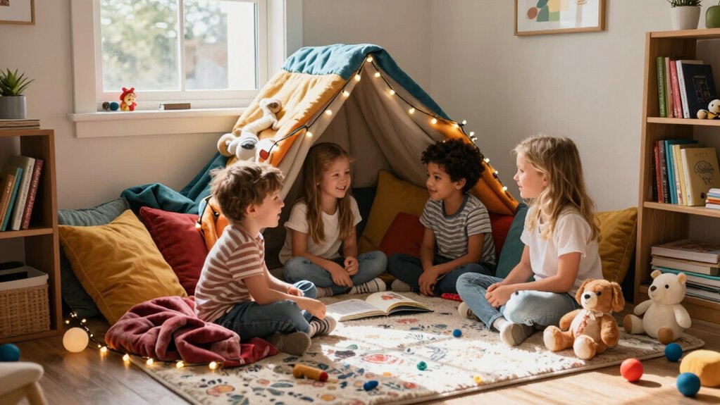 cozy natural collaborative play