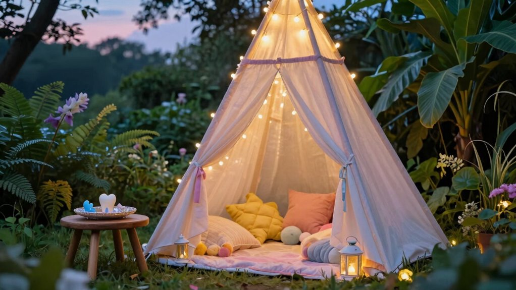 create enchanting fairy tale setup