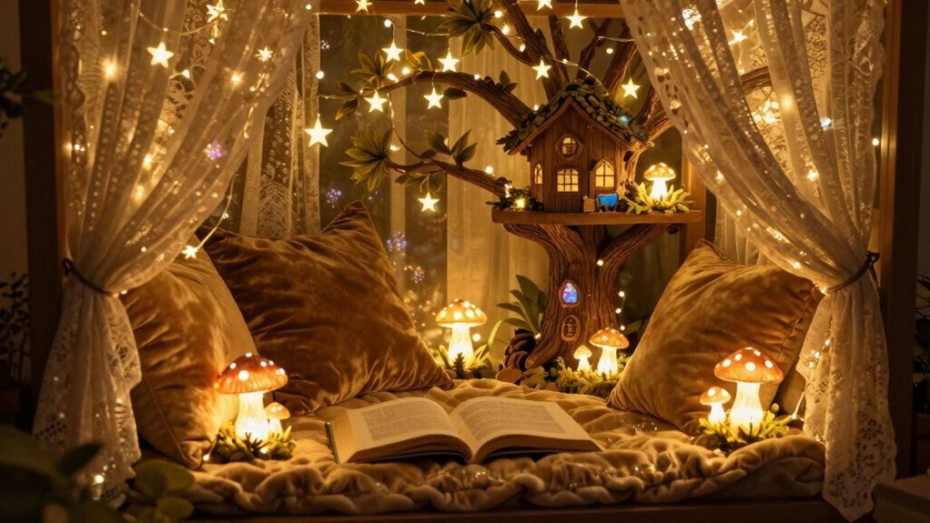 enchanting fairy lighting ambiance