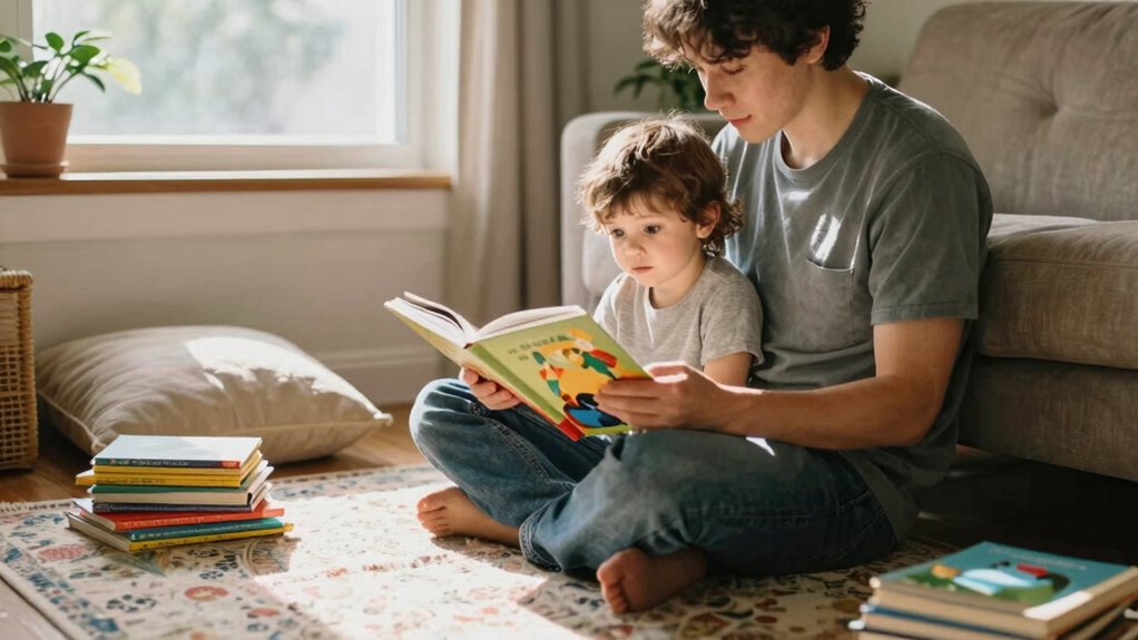 encourage active screen free storytelling