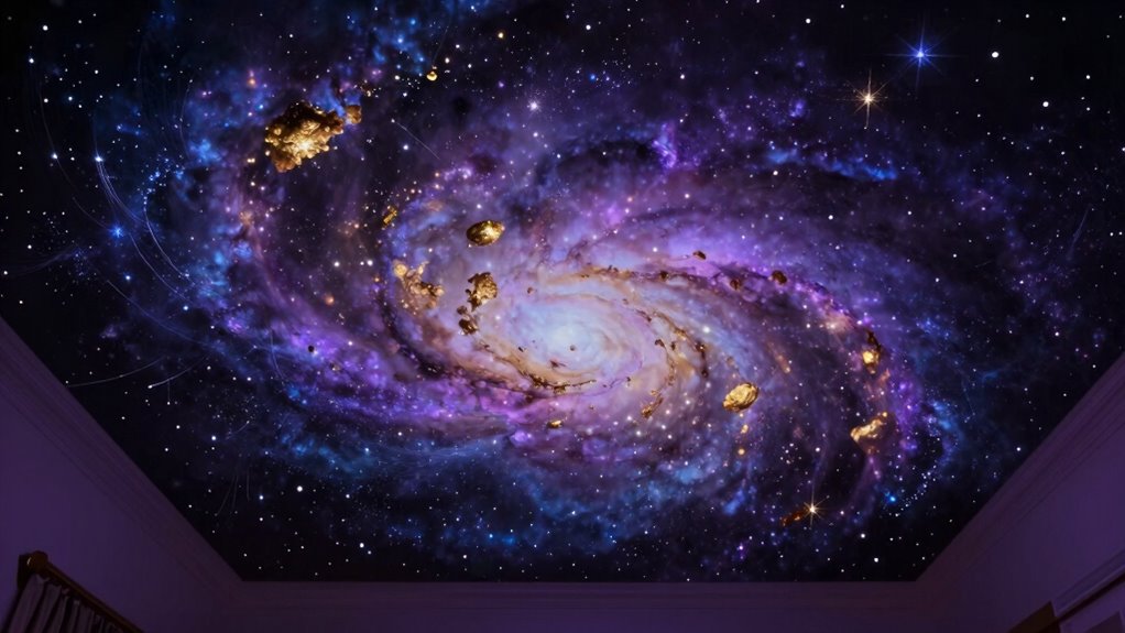 expert galaxy ceiling installation