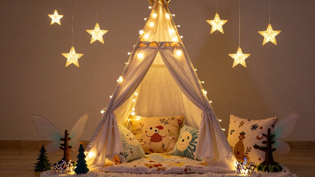 fairy tale themed tent