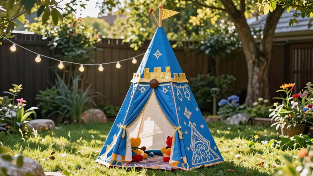 imaginative castle play environment