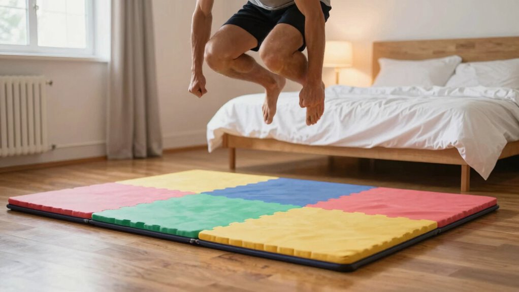 indoor exercise before bed