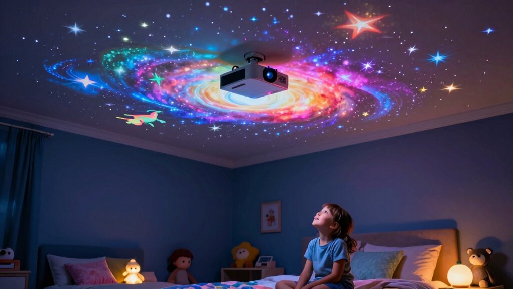 magical ceiling projection adventures