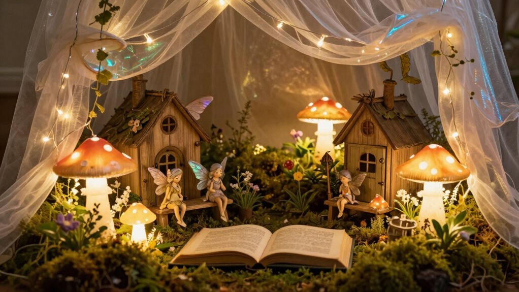 magical nature inspired fairy decor