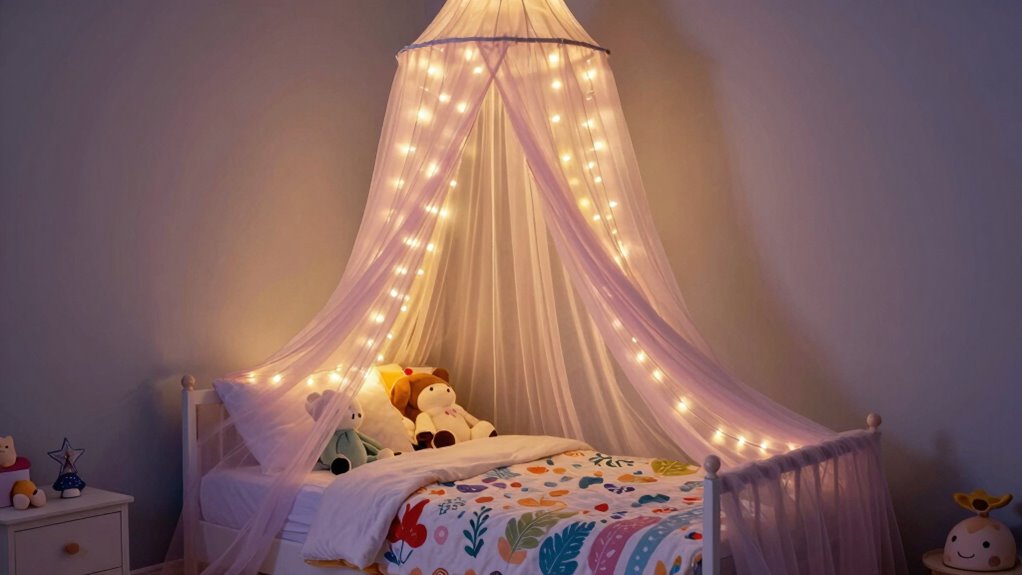 safe colorful breathable canopy