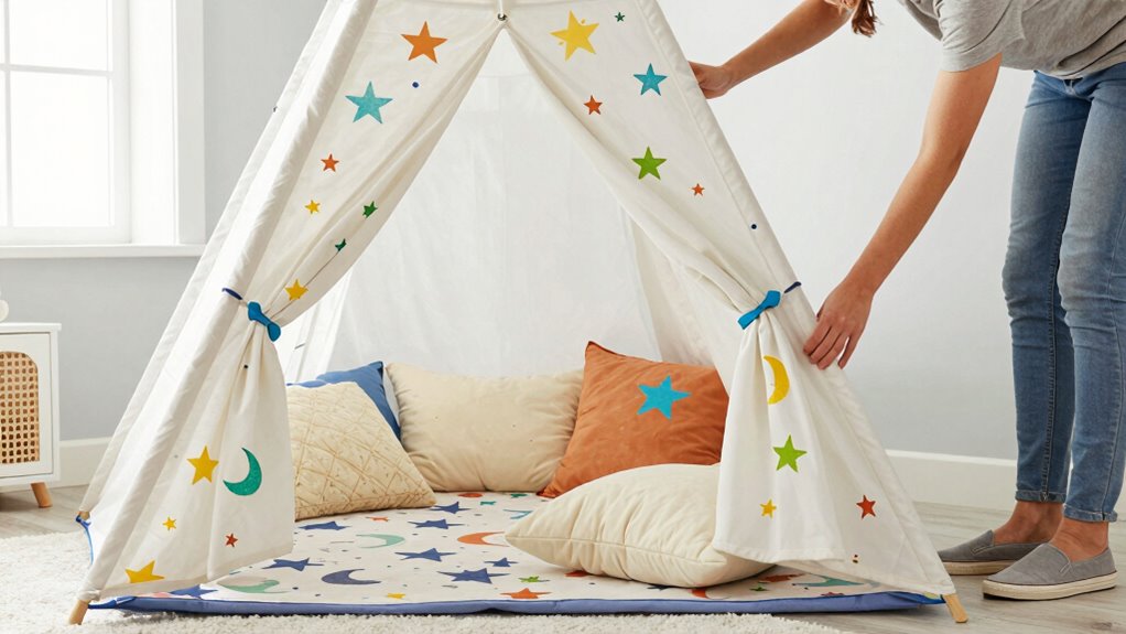 safe tent setup guidelines