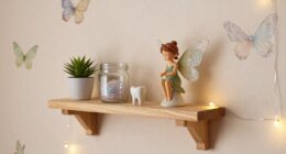 simple tooth fairy shelf