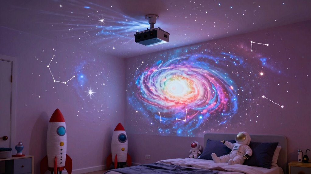 space themed bedroom transformation