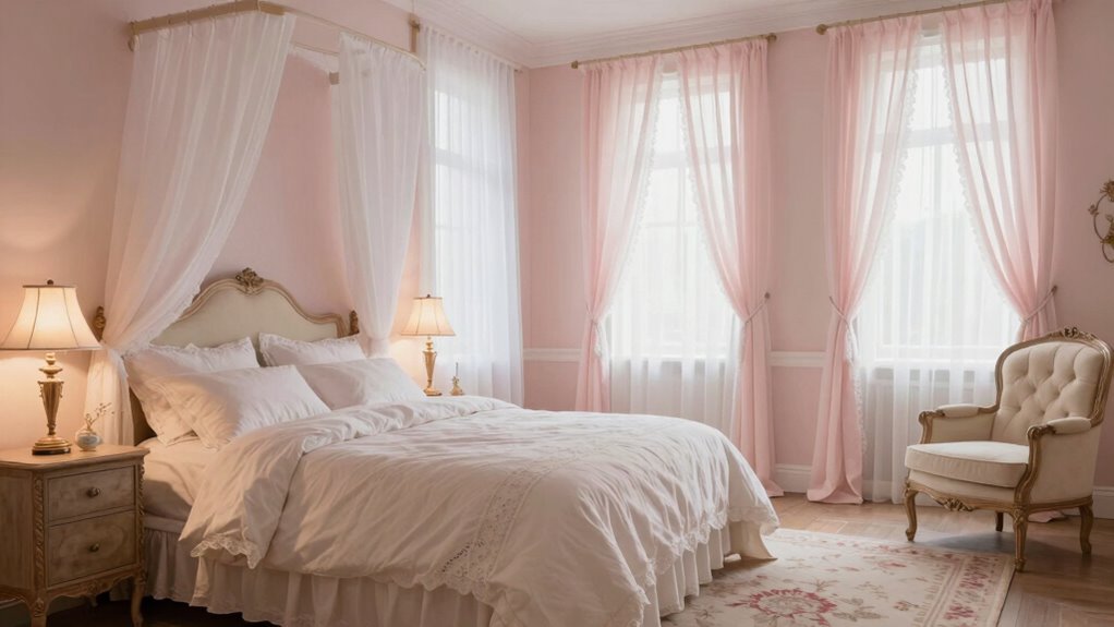 timeless vintage modern bedroom blend