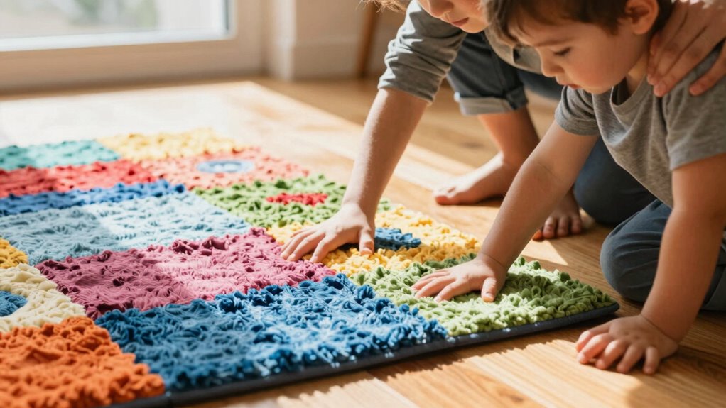 touch enhances sensory routines