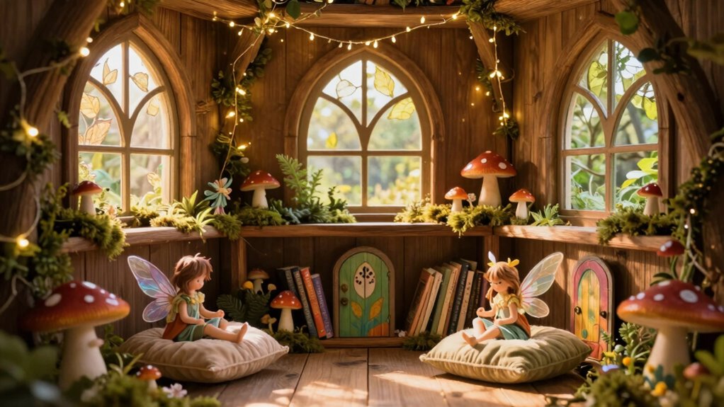 whimsical cozy fairy sanctuary