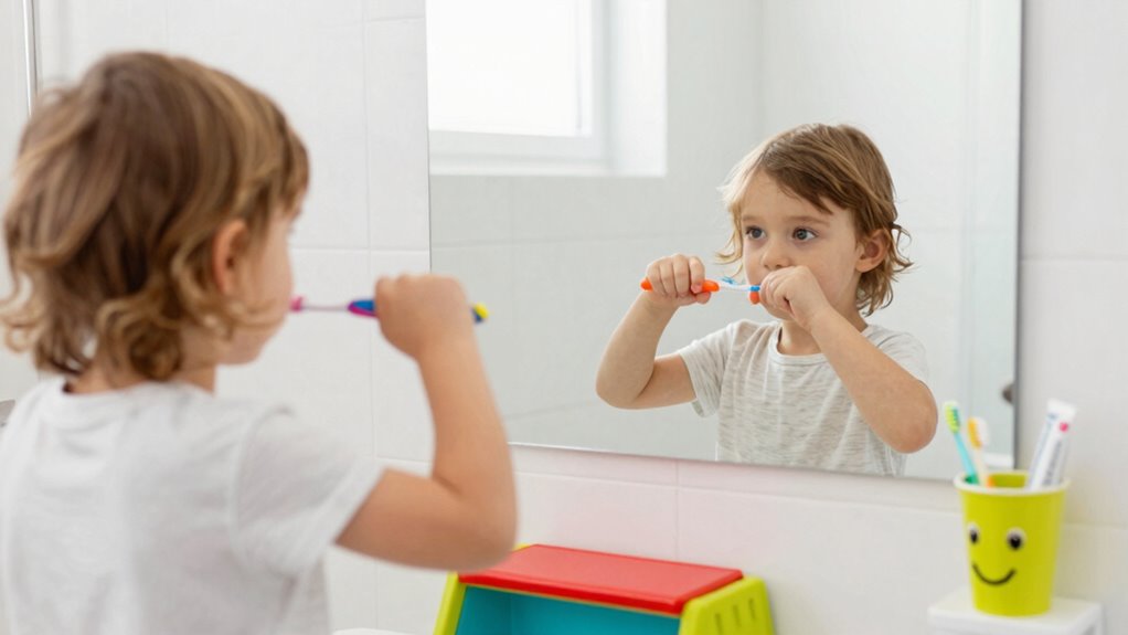 accessible dental supplies encourage independence