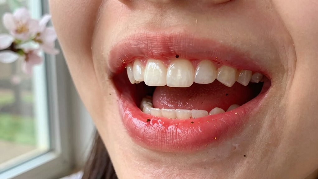 allergy induced gum inflammation