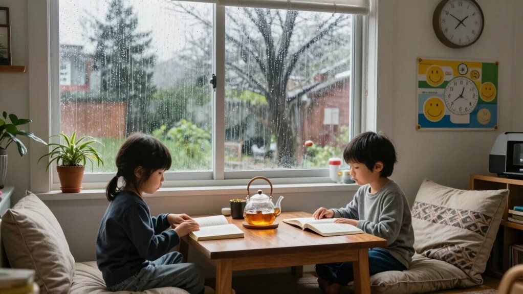balancing screen time indoors