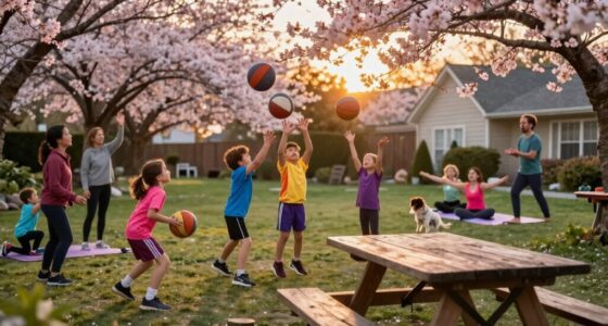 balancing sports nights routines