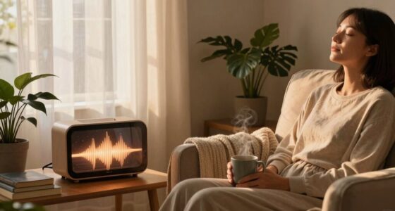 calm audio relieves overstimulation