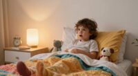 calm child adjust bedtime