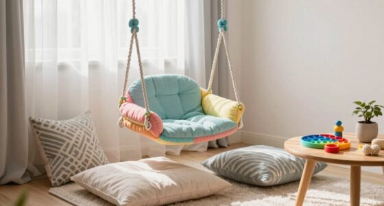 calm down plan with swings
