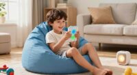 child friendly audio controls