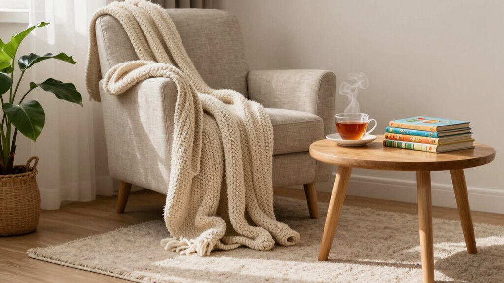 cozy calming relaxation retreat