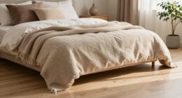 create cozy floor sleeping area