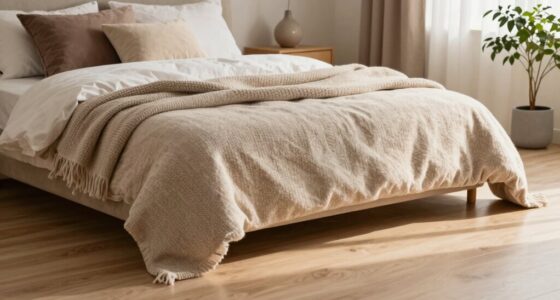create cozy floor sleeping area