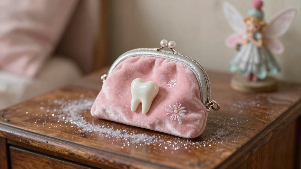 create magical fairy tooth scene
