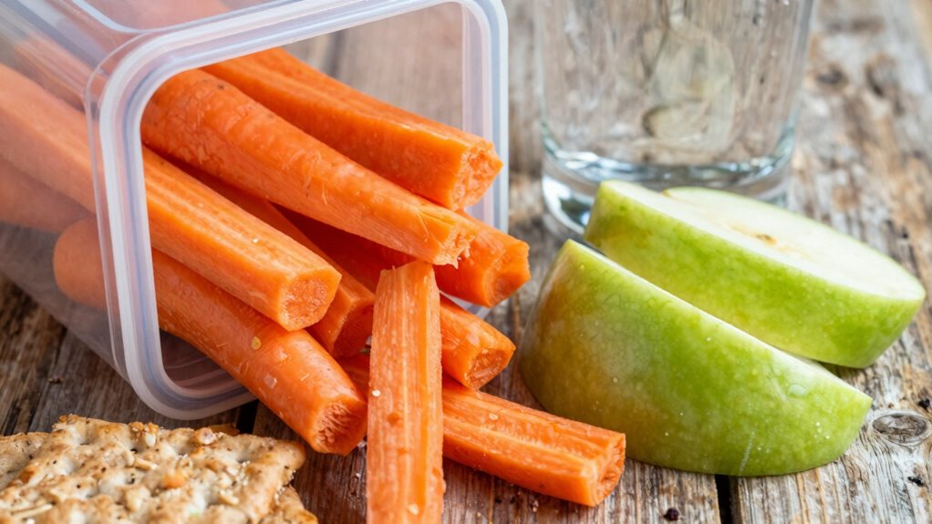 crunchy foods promote oral health
