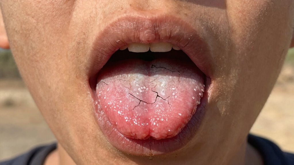 dehydration harms oral health