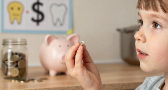 discussing money and teeth