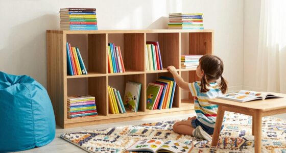 encourage natural book exploration