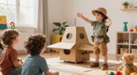 encourages emotional expression through imagination
