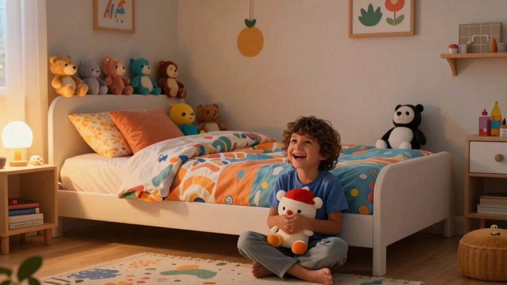 establish calming bedtime routines