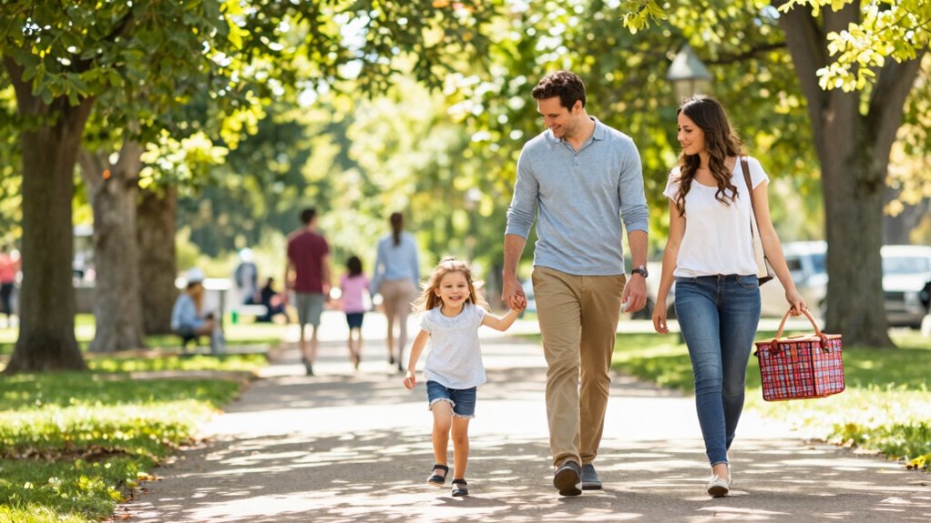 family walk behavior strategies