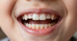first tooth feels larger
