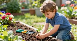garden patience through play