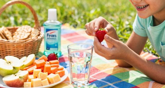 healthy teeth during picnics