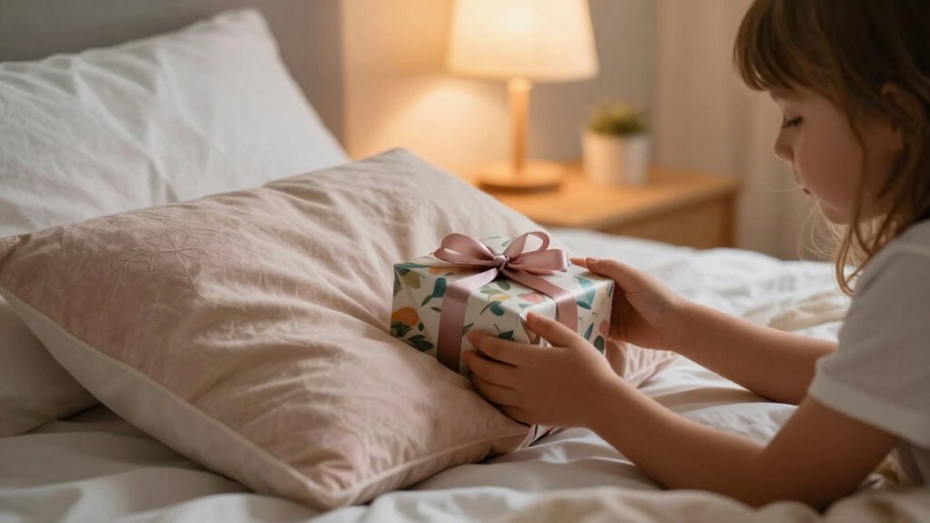 hidden gifts under pillows